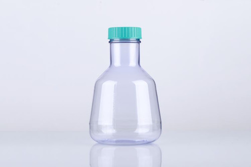  3l polycarbonate erlenmeyer shaker flask with vented cap and flat bottom sterile rnase and dnase free 